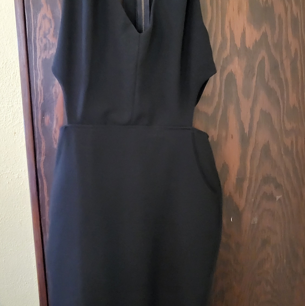 Lulu's black cutout dress
